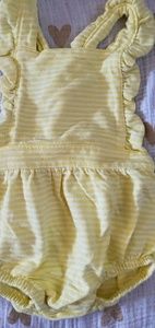 Cat & Jack yellow romper